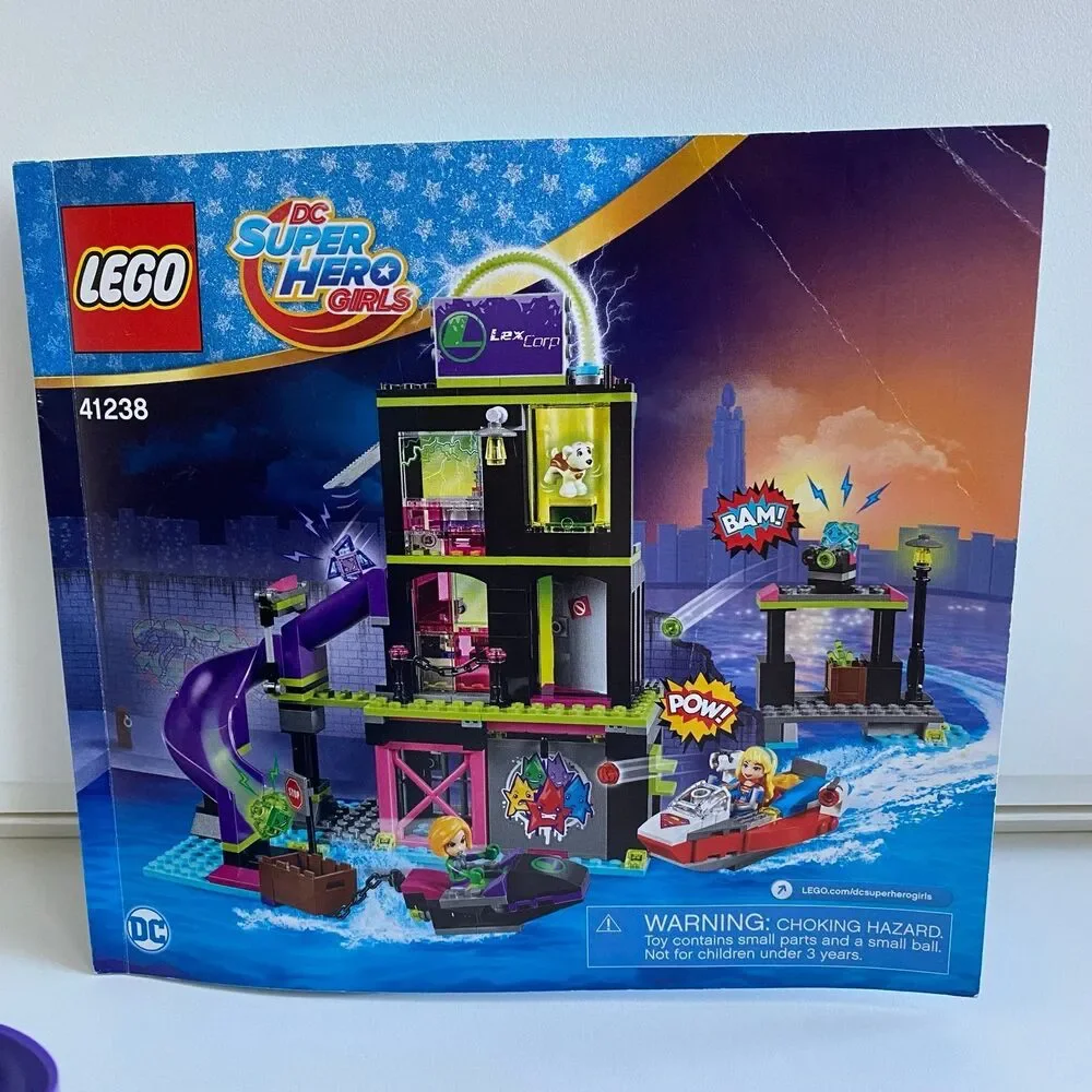 LEGO DC Super‎ Hero Girls Lena Luthor Kryptomite Factory 41238 Building Retired